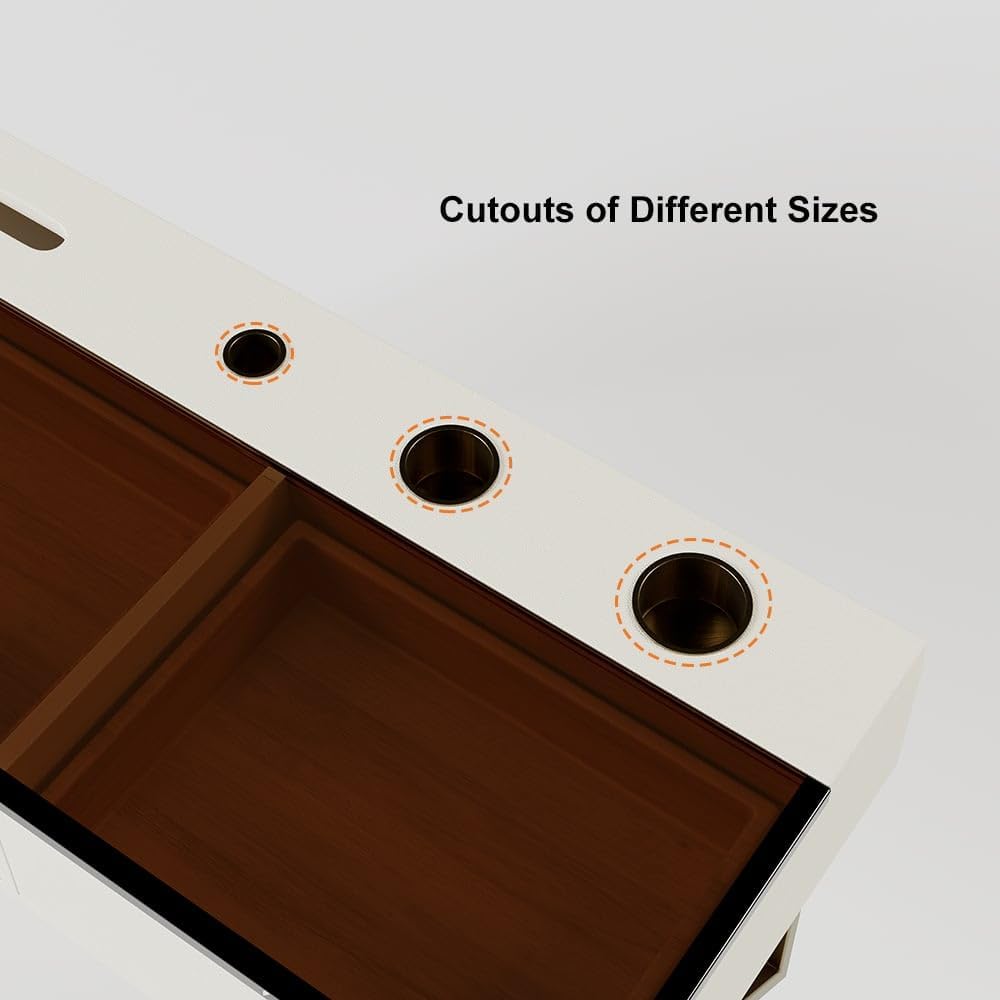 homary 47” Floating Makeup Vanity with Drawers, Wall Mounted Vanity Desk with Tempered Glass Top, Modern Faux Leather Vanity Table for Bedroom, Dressing Room, Small Spaces